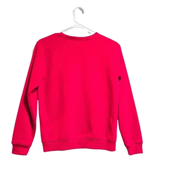 Women's Red Crewneck Sweatshirt - size pp - Picture 3 of 13